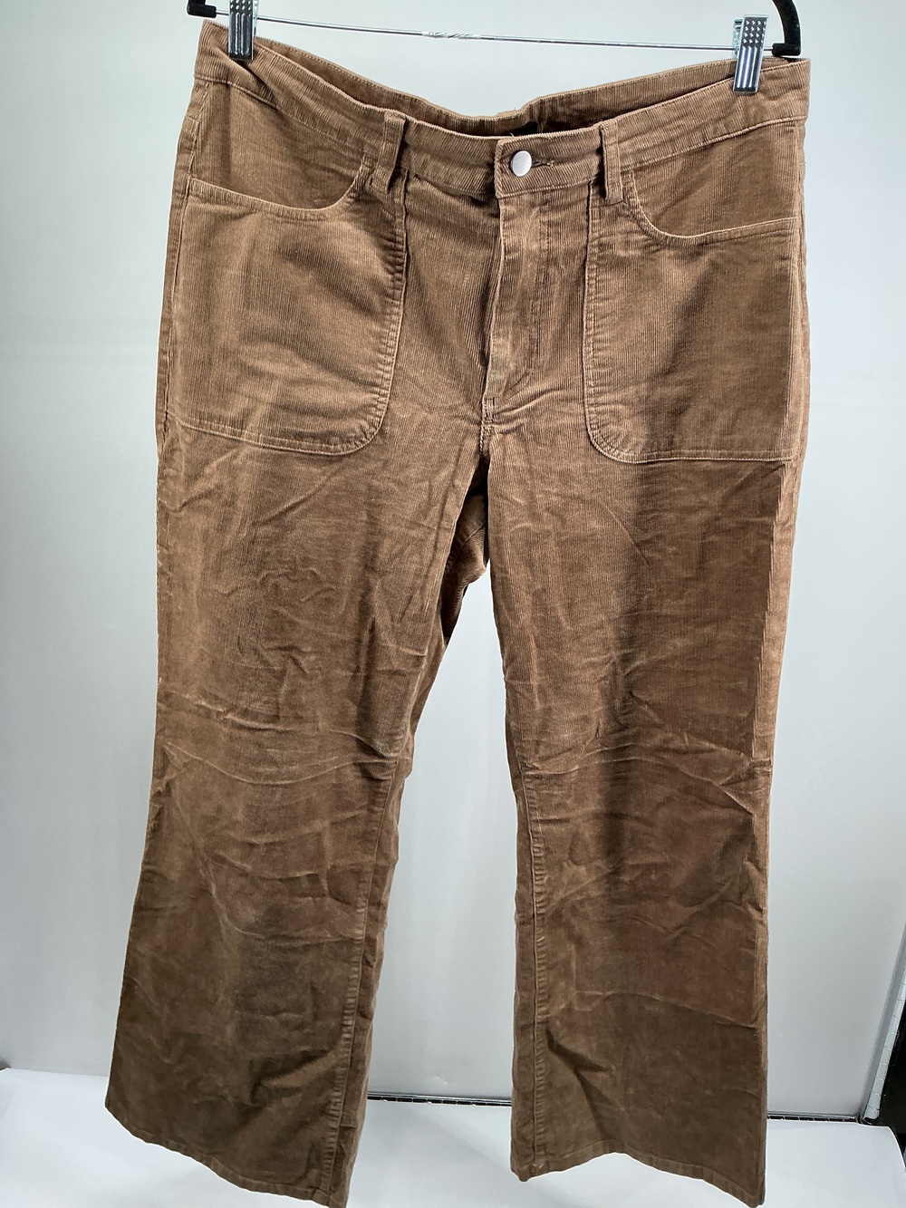 Organic Stretch Corduroy Flare Pants - 30"